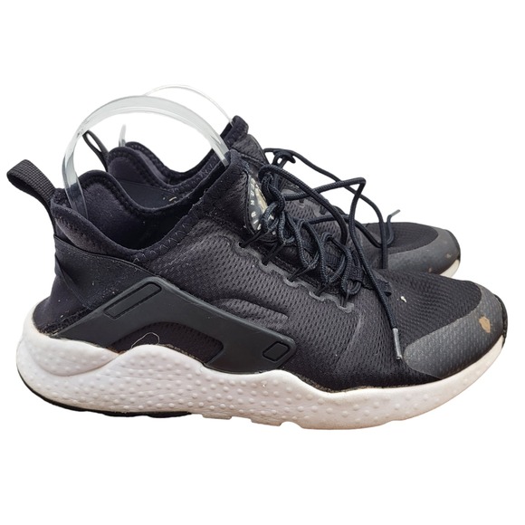 Nike Womens Air Huarache Run Running Shoes Size 9.5 819151-008 Black Trainers - Picture 1 of 15